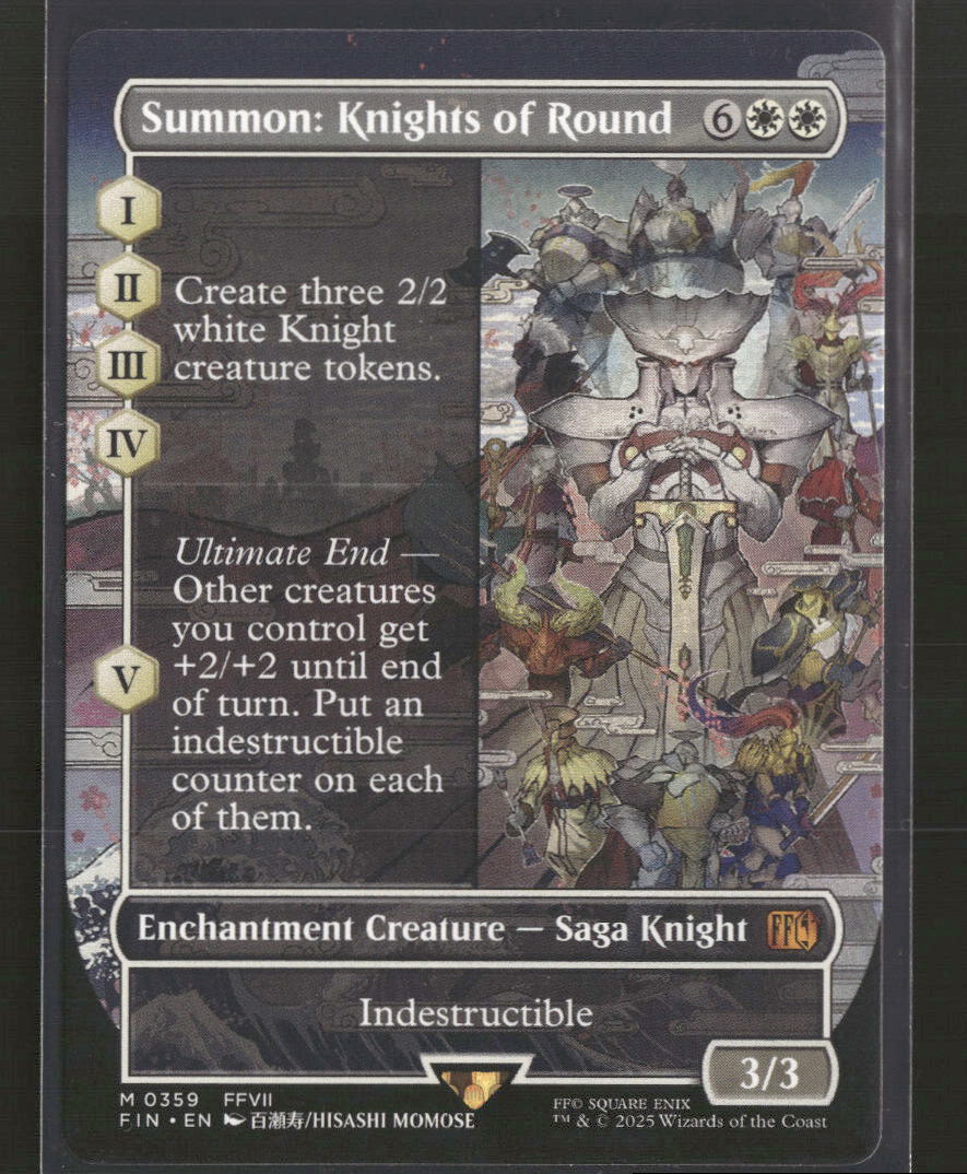 FINAL FANTASY Summon: Knights of Round (Borderless) #359