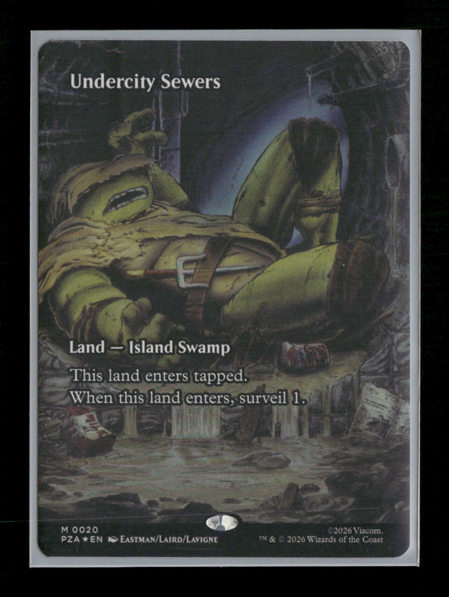 Teenage Mutant Ninja Turtles Source Material Undercity Sewers (Borderless) #20