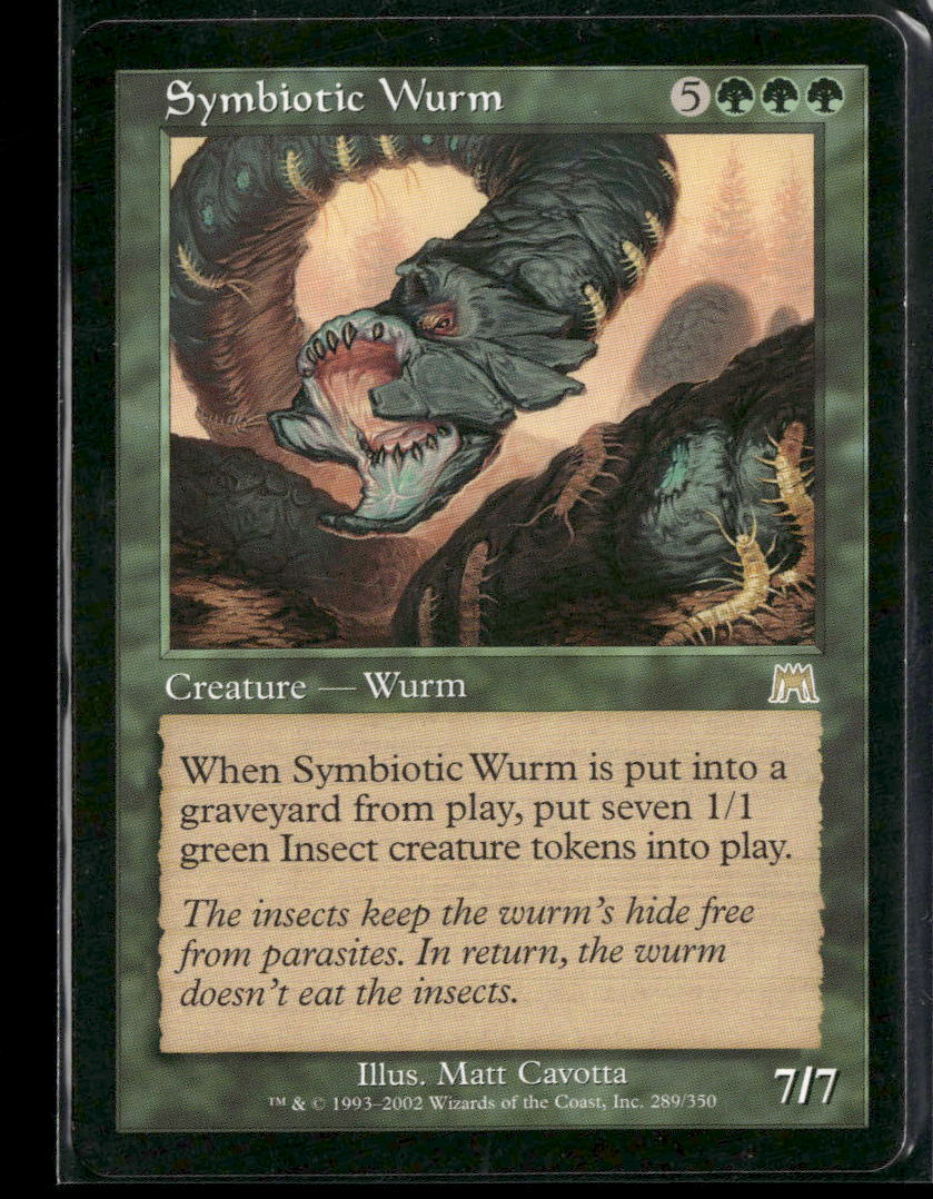 Onslaught Symbiotic Wurm #289