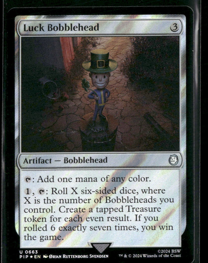 Universes Beyond: Fallout Luck Bobblehead (Surge Foil) #663