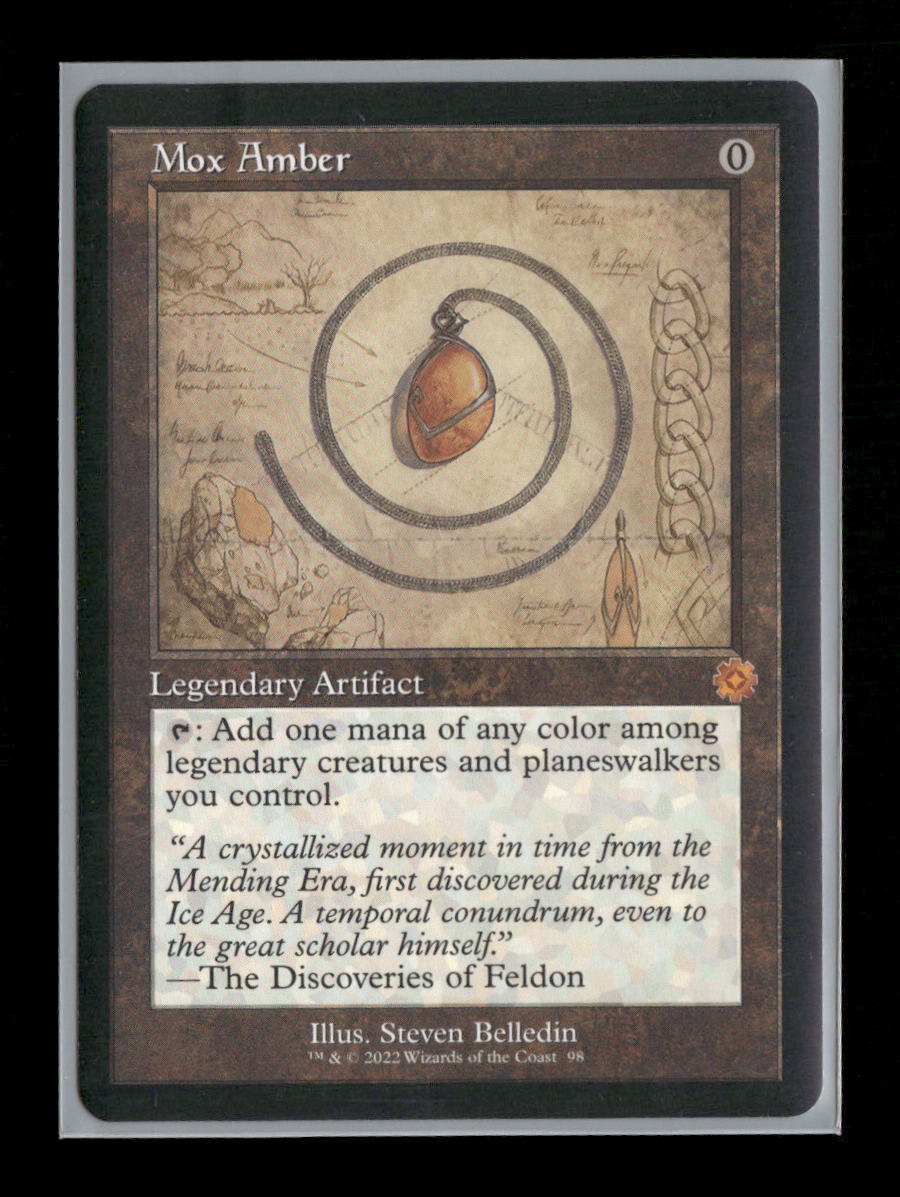 The Brothers' War: Retro Frame Artifacts Mox Amber (Schematic) #98