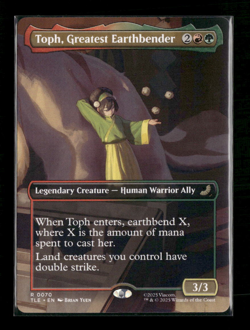 Avatar: TLA Eternal-Legal Toph, Greatest Earthbender (Borderless) #70