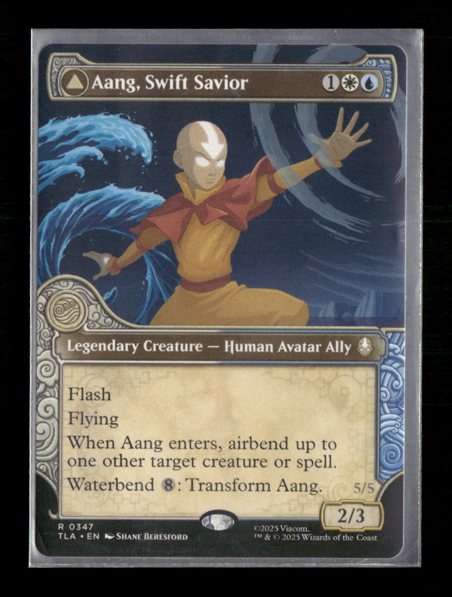Avatar: The Last Airbender Aang, Swift Savior (Showcase) #347