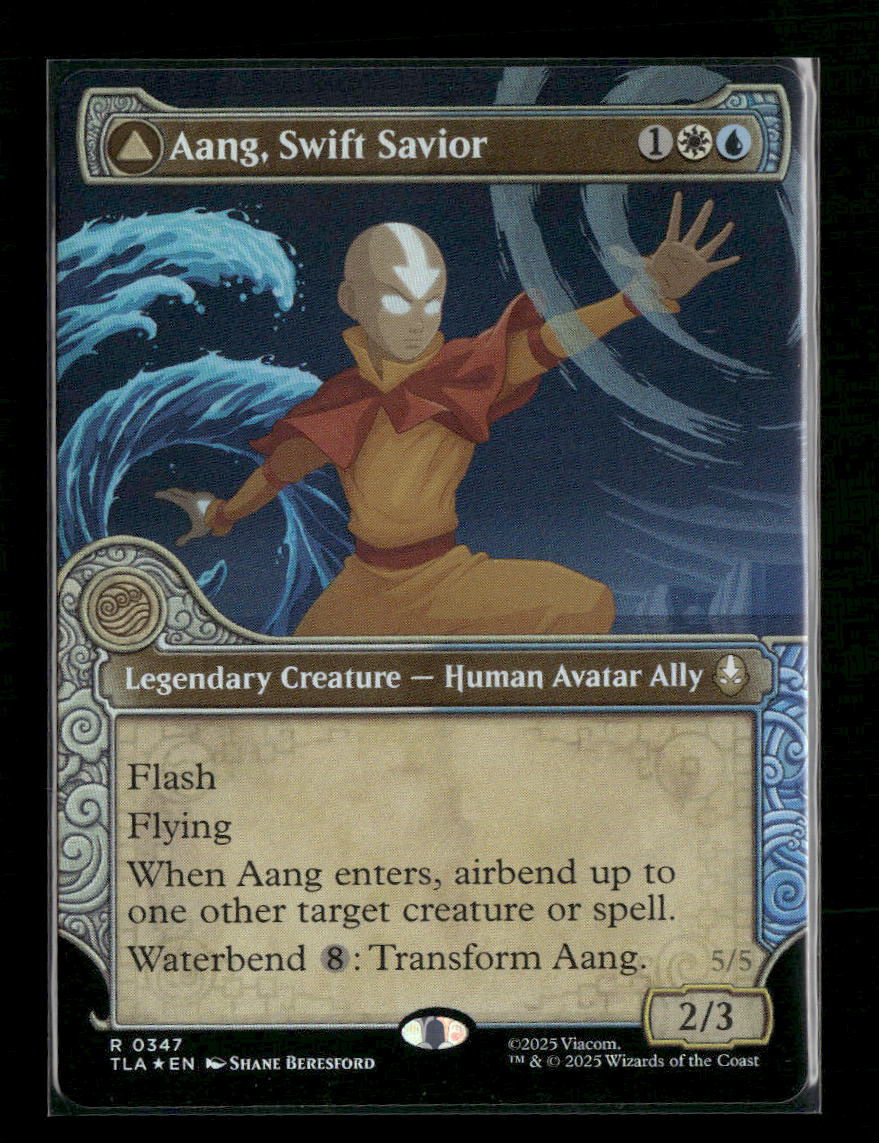 Avatar: The Last Airbender Aang, Swift Savior (Showcase) #347