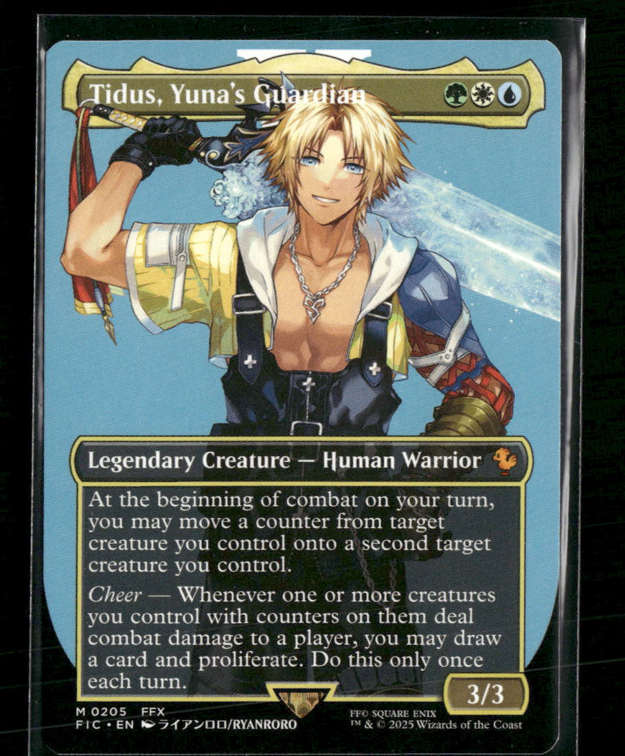 Commander: FINAL FANTASY Tidus, Yuna's Guardian (Borderless) #205