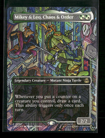 Teenage Mutant Ninja Turtles Mikey & Leo, Chaos & Order (Borderless) #200