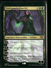 Secrets of Strixhaven Professor Dellian Fel #214
