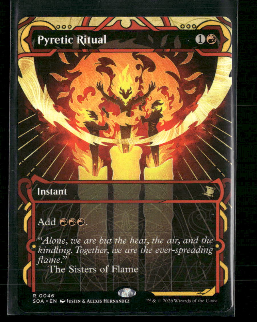 Secrets of Strixhaven: Mystical Archive Pyretic Ritual #46