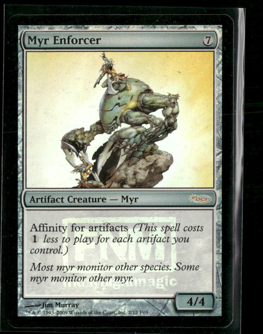 FNM Promos Myr Enforcer #2 Damaged