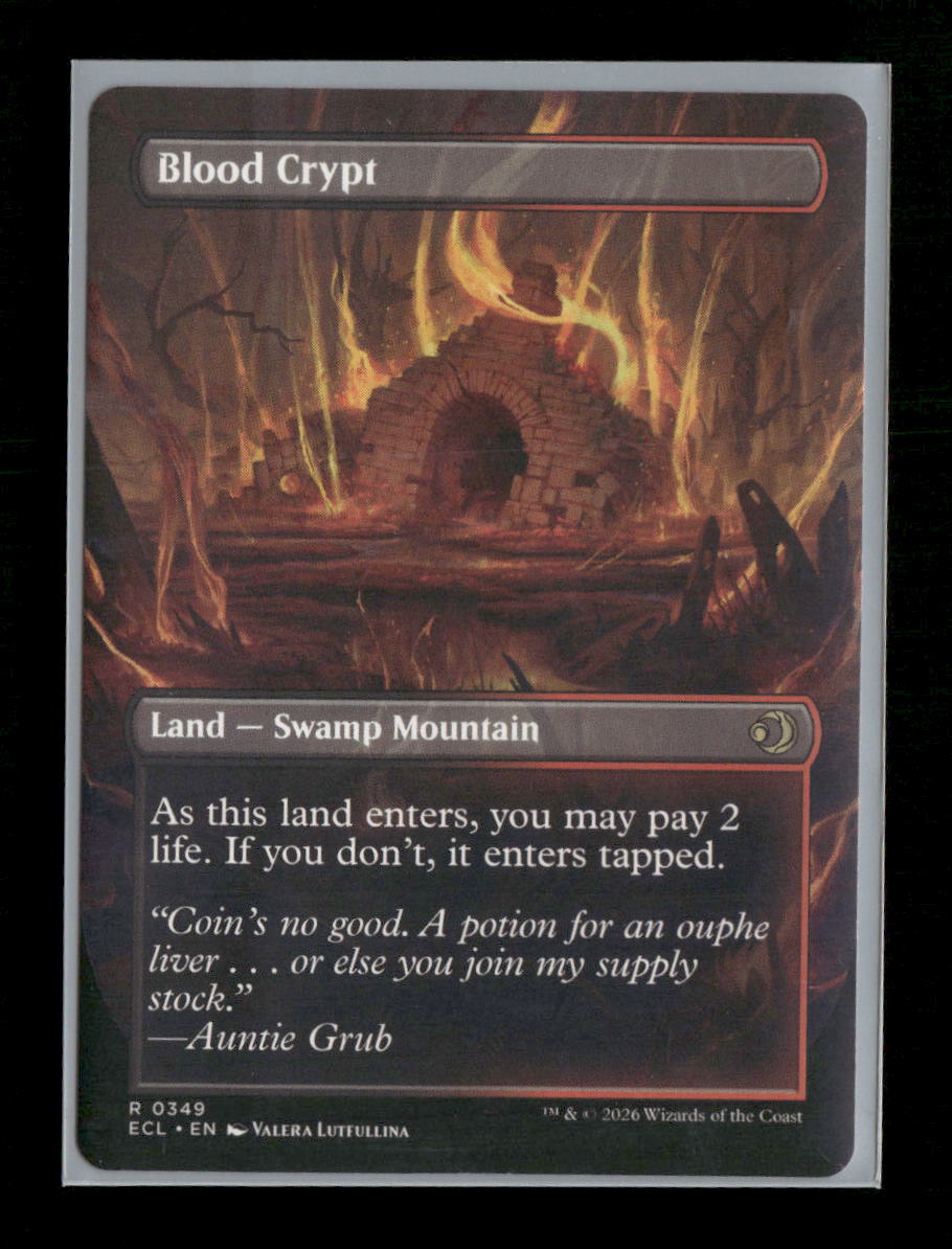 Lorwyn Eclipsed Blood Crypt (Borderless) #349