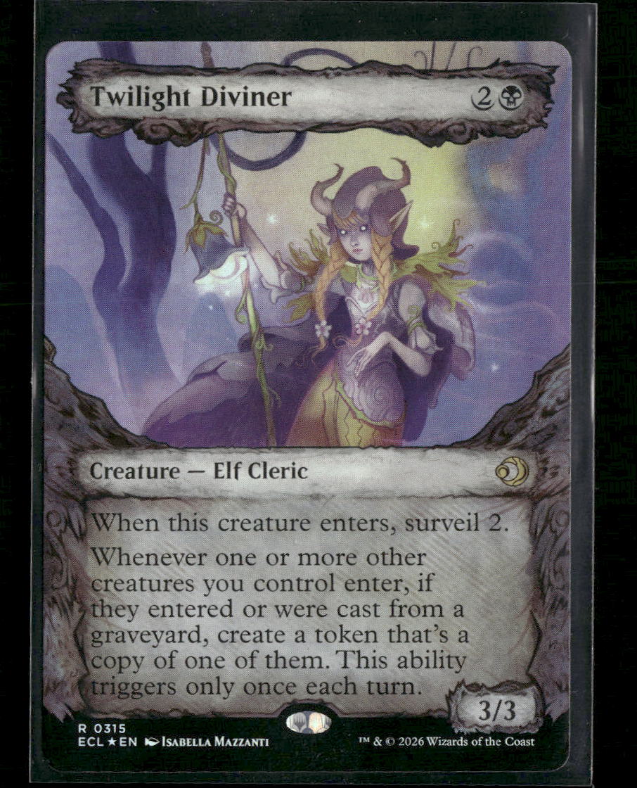 Lorwyn Eclipsed Twilight Diviner (Showcase) #315