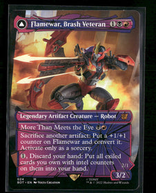 Universes Beyond: Transformers Flamewar, Brash Veteran (Shattered Glass) #24