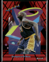 2024-25 Finest Red/Black Vapor Refractor #/8 Shaquille O'Neal #237