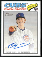 2026 Topps Heritage Real One Autographs Owen Caissie Auto #ROA-OC