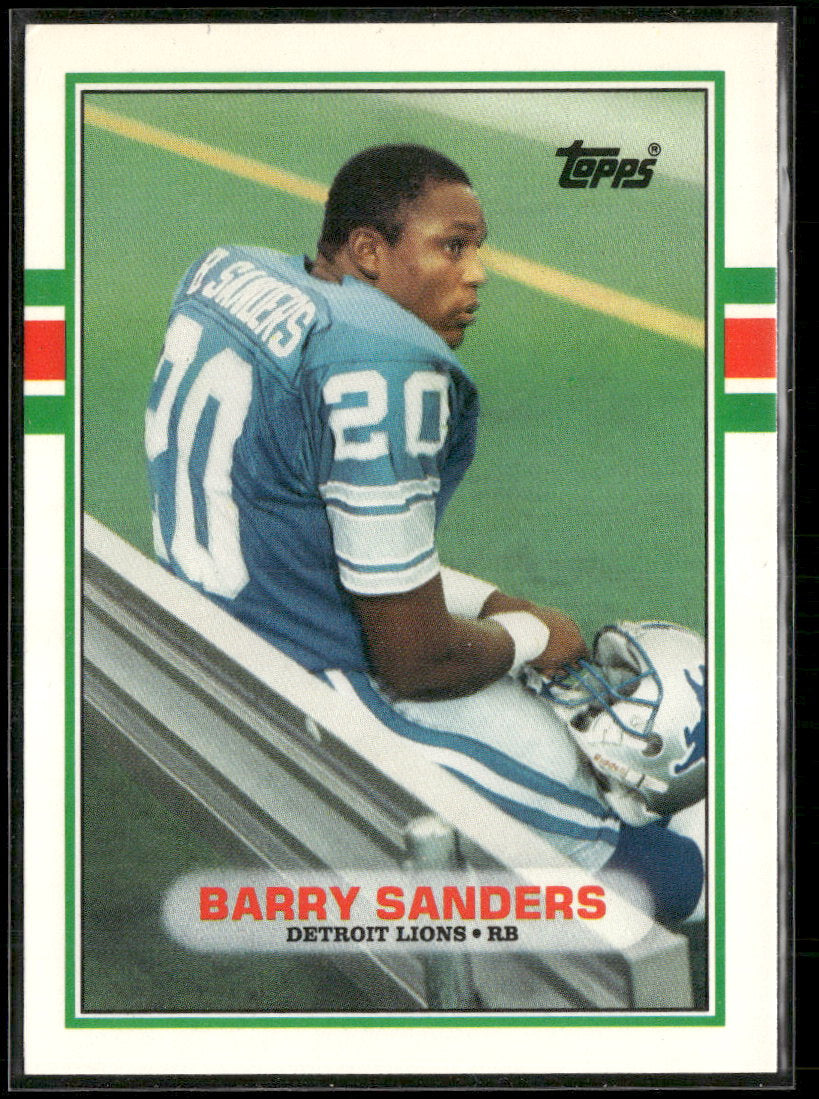 1989 Topps Traded Barry Sanders #83T