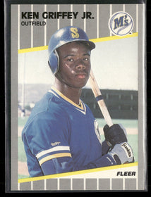 1989 Fleer Ken Griffey Jr. Rookie #548