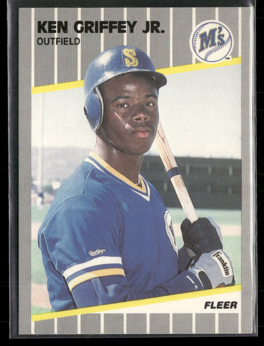 1989 Fleer Ken Griffey Jr. Rookie #548