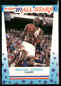 1989-90 Fleer Stickers Michael Jordan #3