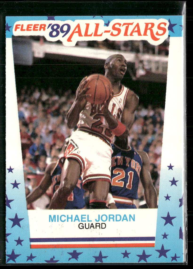 1989-90 Fleer Stickers Michael Jordan #3