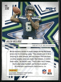 2025 Panini Rookies & Stars Rookie Signatures Jalen Milroe Rookie Auto #132