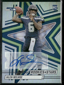2025 Panini Rookies & Stars Rookie Signatures Jalen Milroe Rookie Auto #132