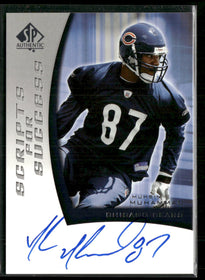 2005 SP Authentic Scripts for Success Autographs Muhsin Muhammad Auto #SS-MM