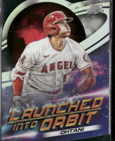 2022 Topps Chrome Cosmic Launched Into Orbit Shohei Ohtani #LIO-9