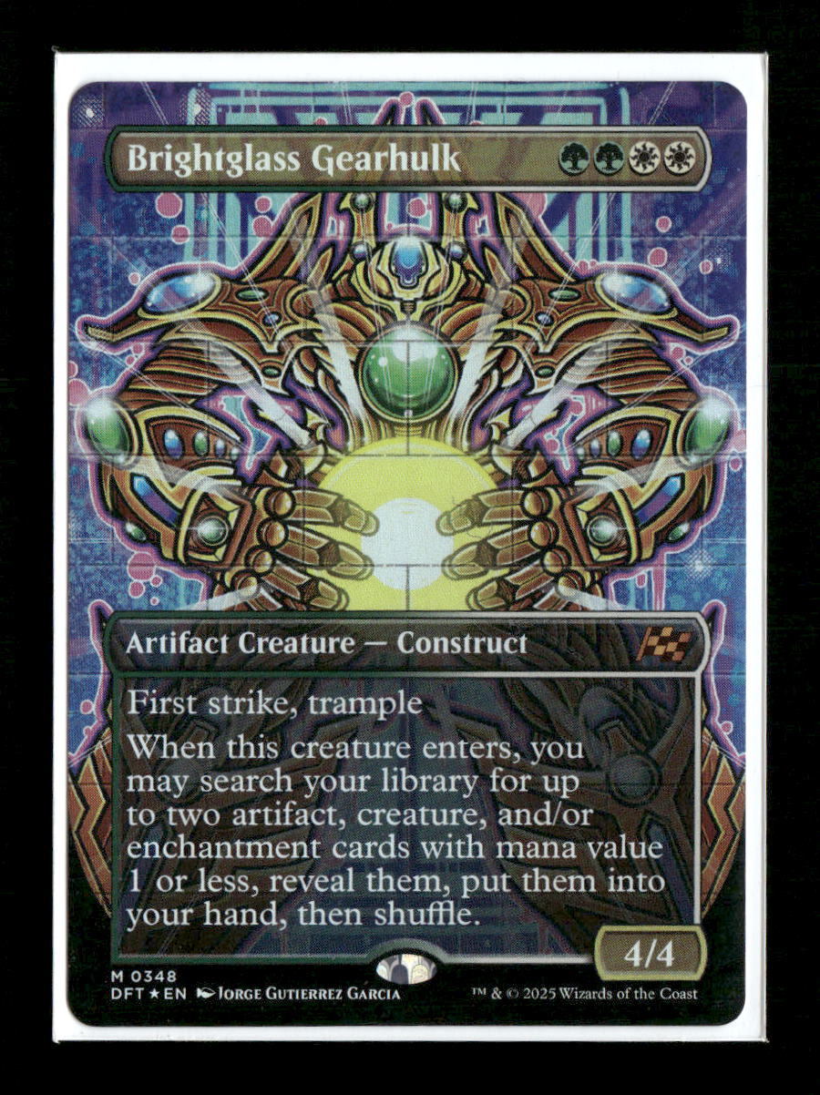 Aetherdrift Brightglass Gearhulk (Borderless) #348
