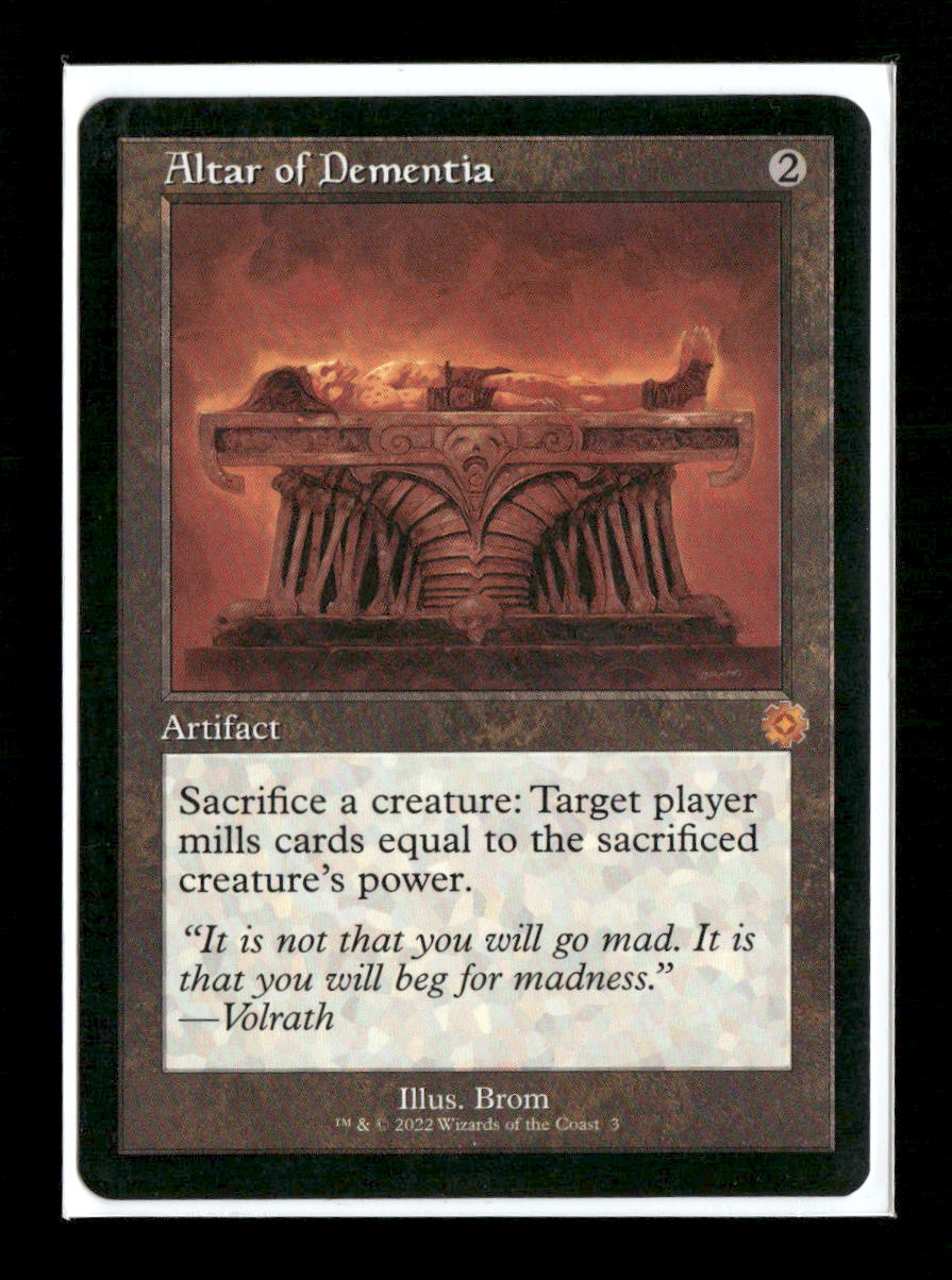 The Brothers' War: Retro Frame Artifacts Altar of Dementia #3