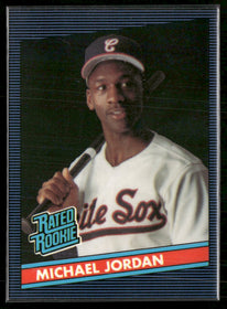 1986 Donruss Style Rated Rookie Promo Card Michael Jordan