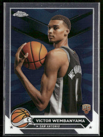 2023-24 Topps Chrome Victor Wembanyama Rookie #1