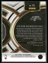 2023-24 Panini Select Blue (Retail Base) Victor Wembanyama Rookie #121
