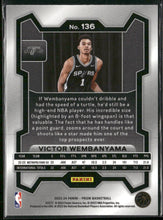 2023-24 Panini Prizm Victor Wembanyama Rookie #136