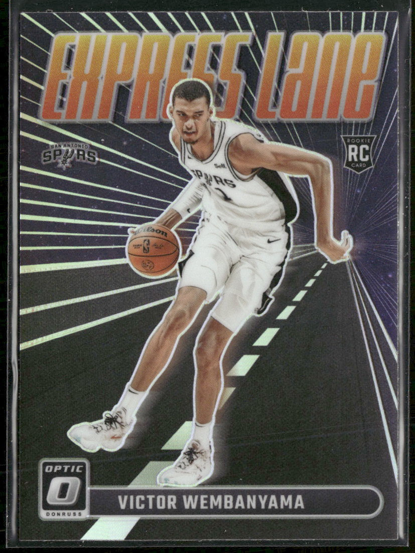2023-24 Donruss Optic Express Lane Holo Victor Wembanyama #8