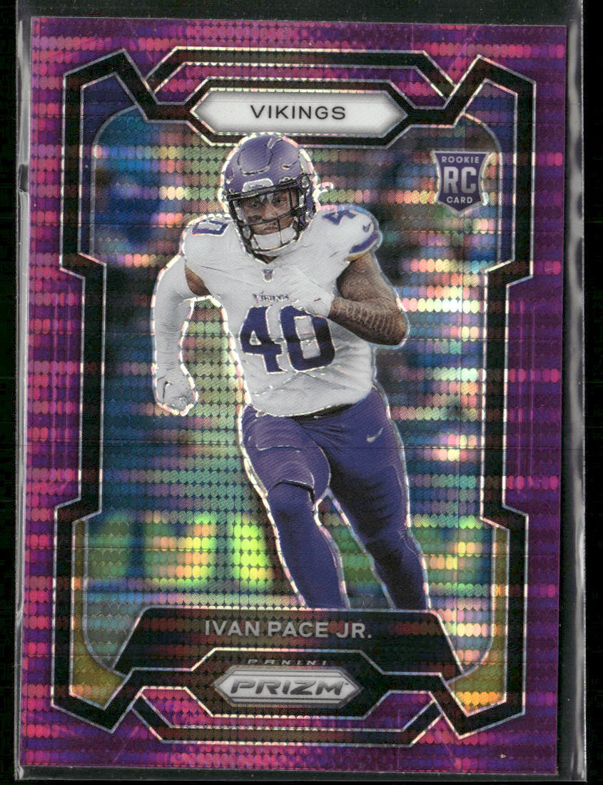 2023 Panini Prizm Purple Pulsar Ivan Pace Jr. #366