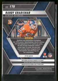 2025 Panini Mosaic Honeycomb Randy Gradishar #178