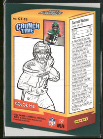 2022 Donruss Crunch Time Garrett Wilson #CT-15