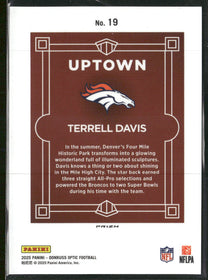2025 Donruss Optic Uptown Terrell Davis #19