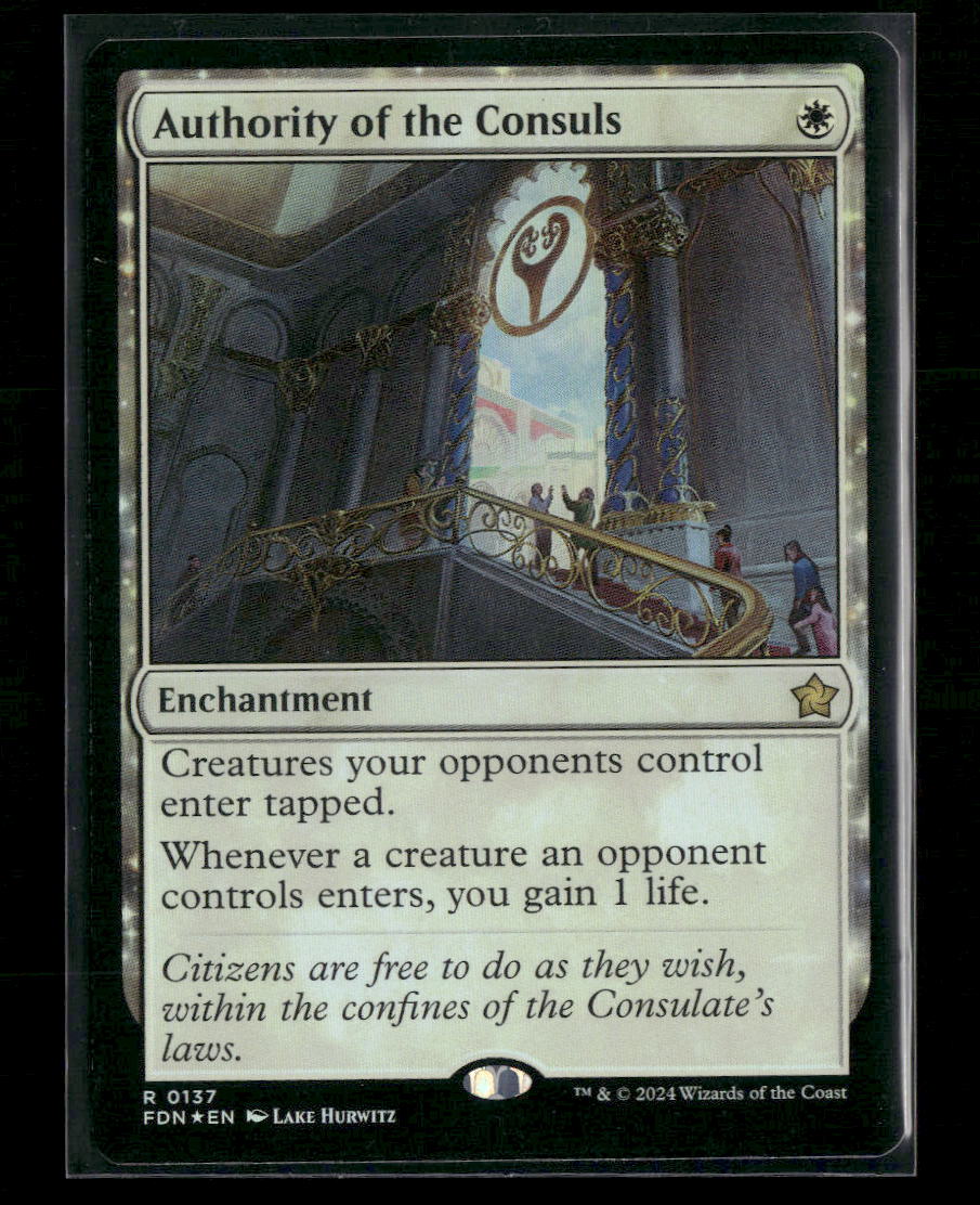 Foundations Authority of the Consuls #137