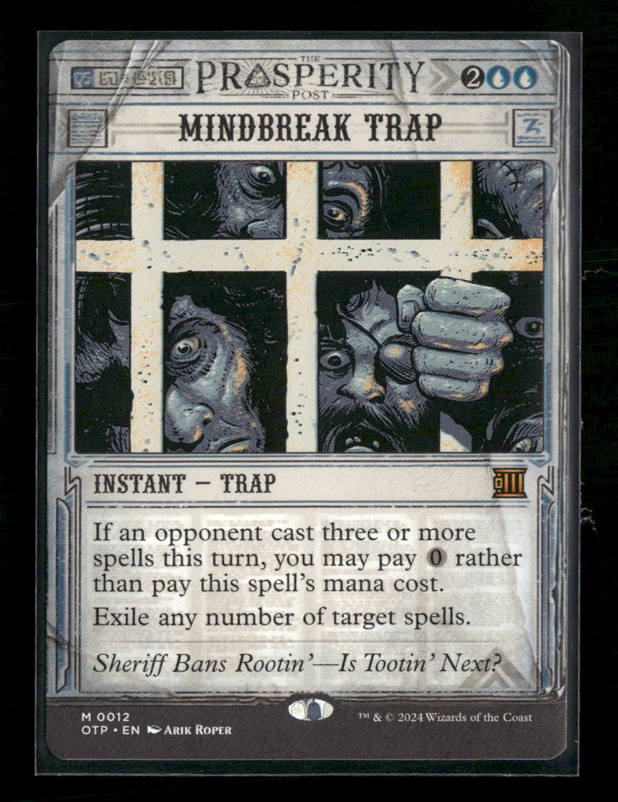 Outlaws of Thunder Junction: Breaking News Mindbreak Trap #12