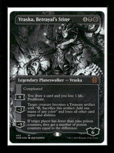 Phyrex AWBO Vraska, Betrayal's Sting (Borderless) (Step-and-Compleat Foil) #442