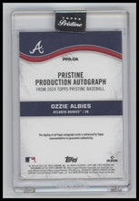 2024 Topps Pristine Pristine Production Auto Ozzie Albies #/99 #PPA-OA