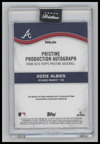 2024 Topps Pristine Pristine Production Auto Ozzie Albies #/99 #PPA-OA