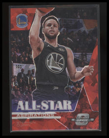 2019-20 P. C. Optic All-Star Aspirations Red Cracked Ice Stephen Curry #19