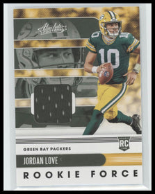 2020 Panini Absolute Rookie Force Jordan Love #4