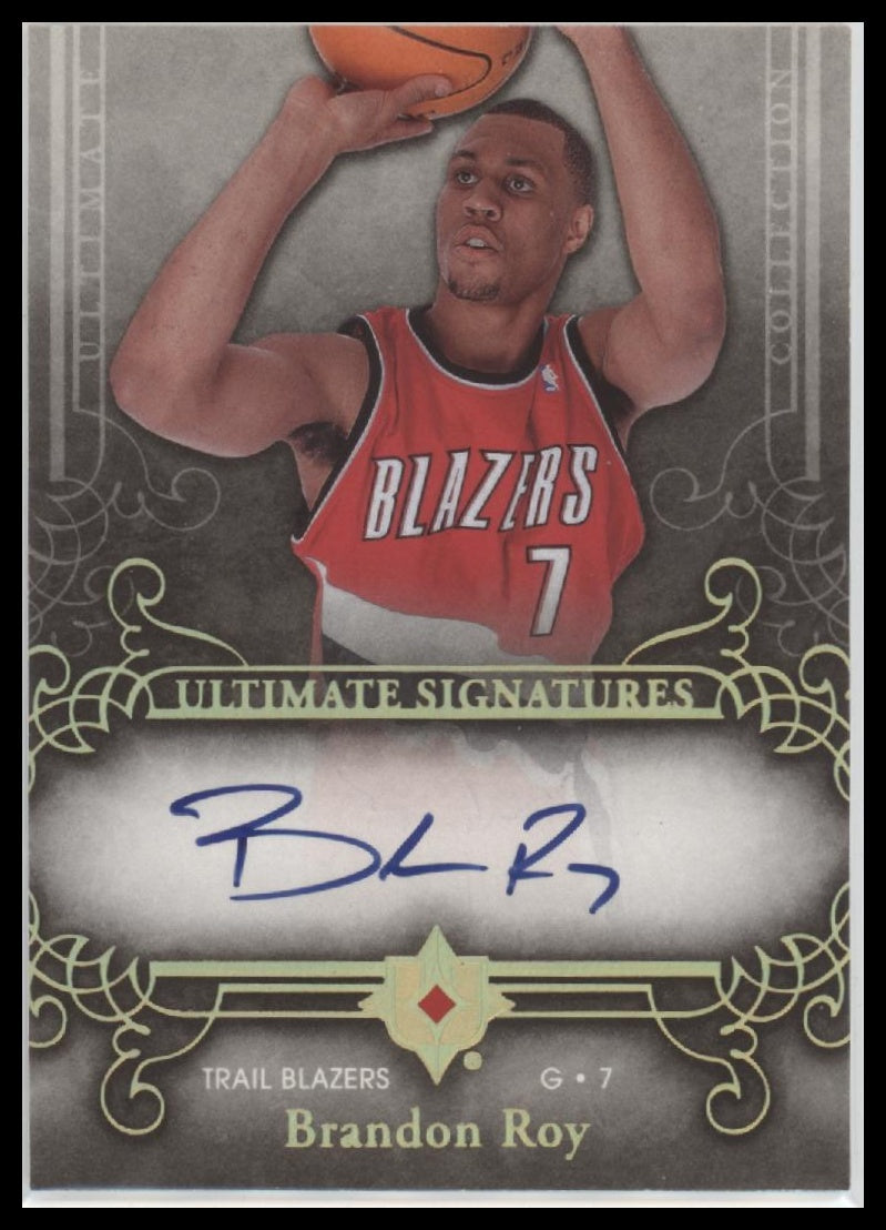 2006-07 Upper Deck Ultimate Collection Signatures Brandon Roy Auto #US-BR