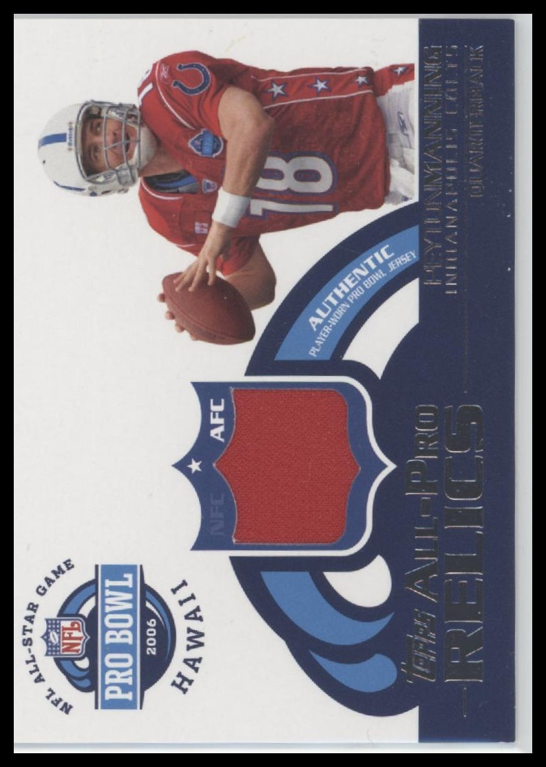 2006 Topps All-Pro Relics Peyton Manning #AP-PM
