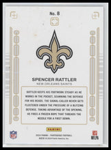 2024 Panini Photogenic Rookie Pix Purple Spencer Rattler #/75 #8
