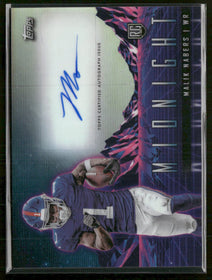 2024 Topps Midnight Rookie Horizon Signatures Malik Nabers Auto #RHS-MN