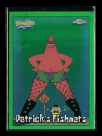 Topps Chrome Spongebob 2025 | Patrick's Fishnets | 191